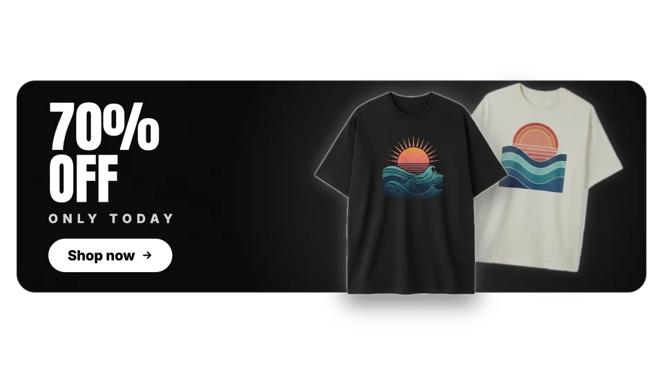 Sunset Wave Tee
