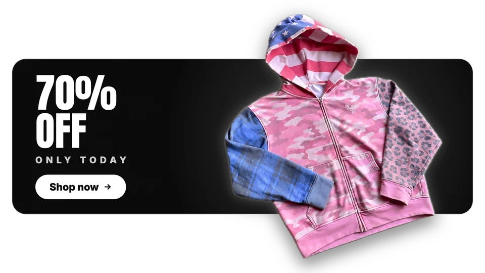 Camo Patchwork Zip Hoodie