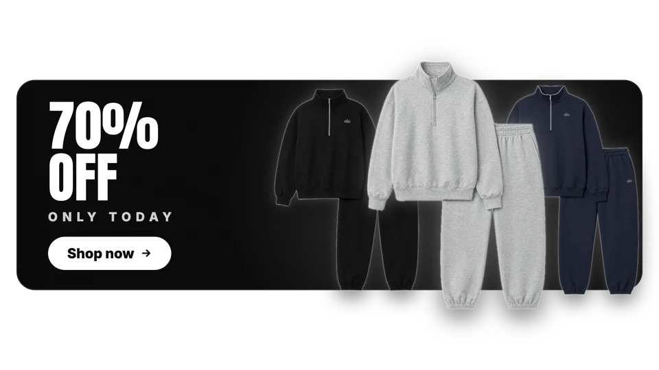 Quarter Zip Sweat Set